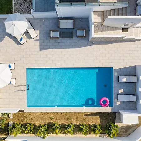 Asteria Pearl Villa 2 With Rooftop Jacuzzi Tigaki Exterior foto